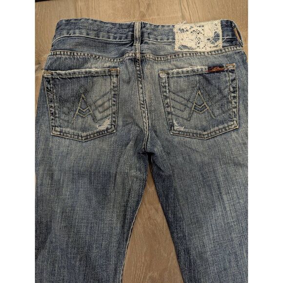 7 for All Mankind Flare Jeans - Picture 4 of 16